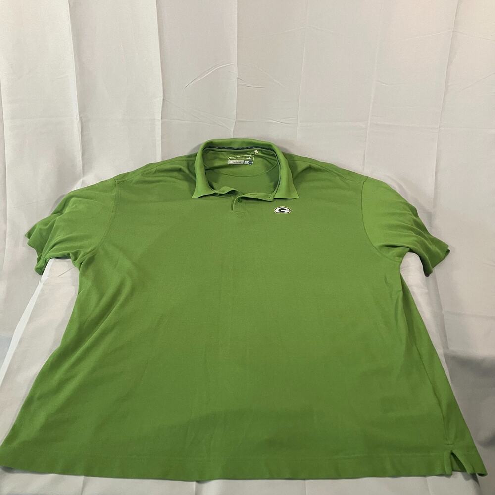 Green Bay Packers Men’s‎ 4XL Polo Shirt Cutter & Buck DryTec Golf XB Green